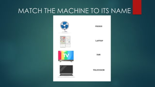 Understanding Everyday Machines: Identification, Uses, and Benefits for ...