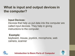 Computer and it's parts | PPTX | Operating Systems | Computer Software ...