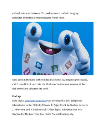 Computer animation | PDF
