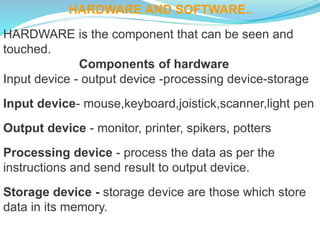 Computer application | PPTX | Operating Systems | Computer Software and ...