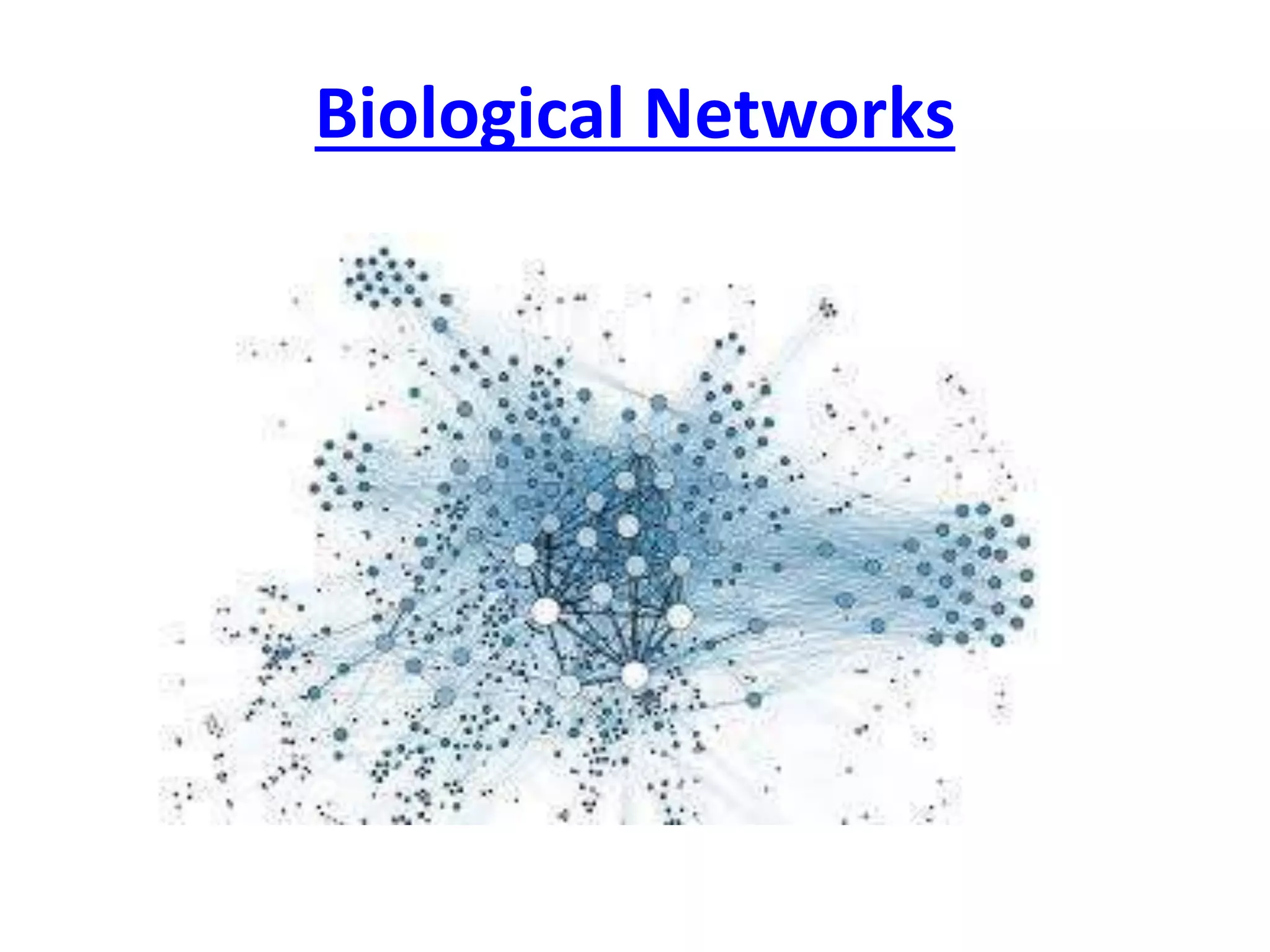 Biological Networks
 