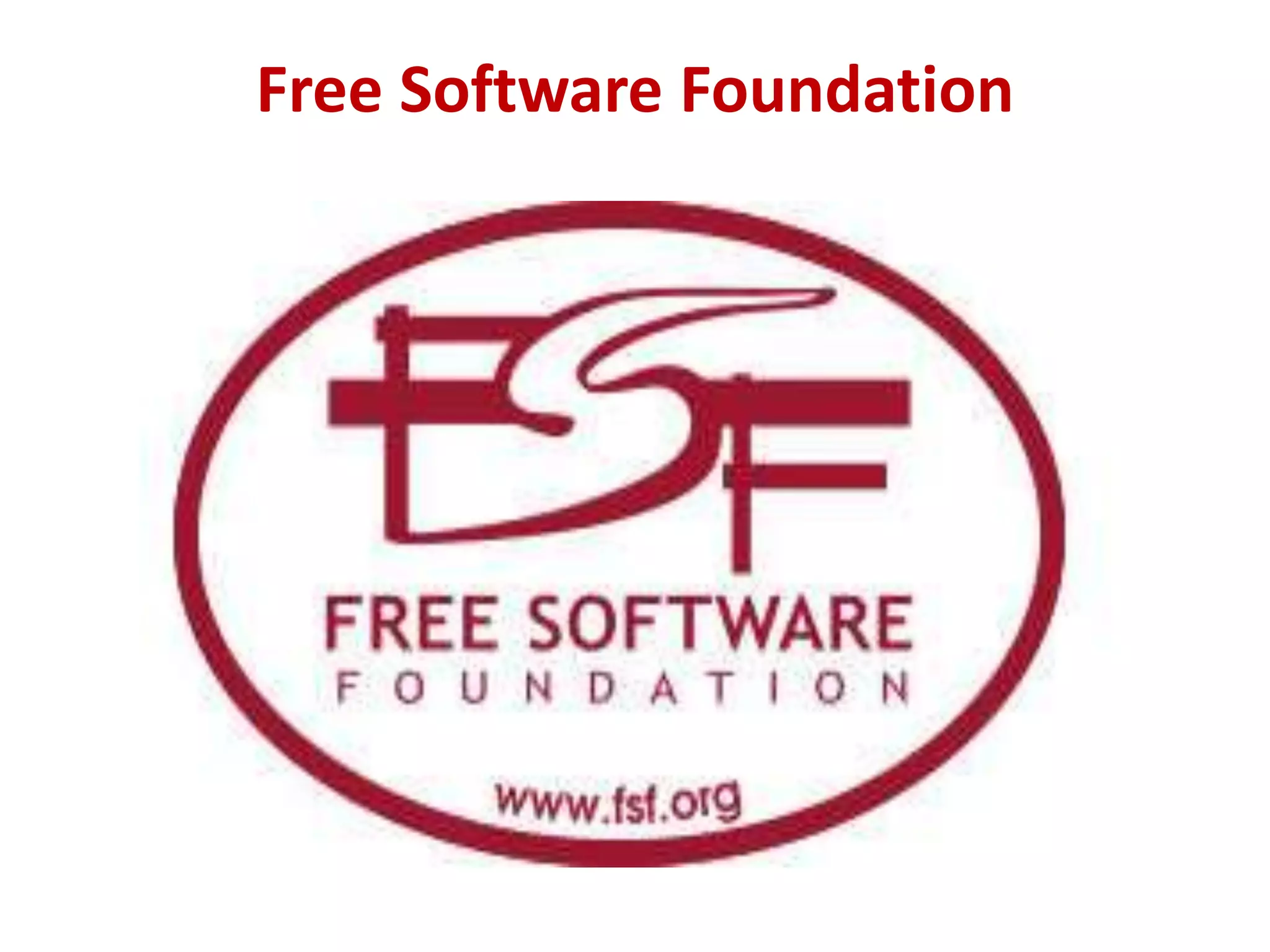 Free Software Foundation
 