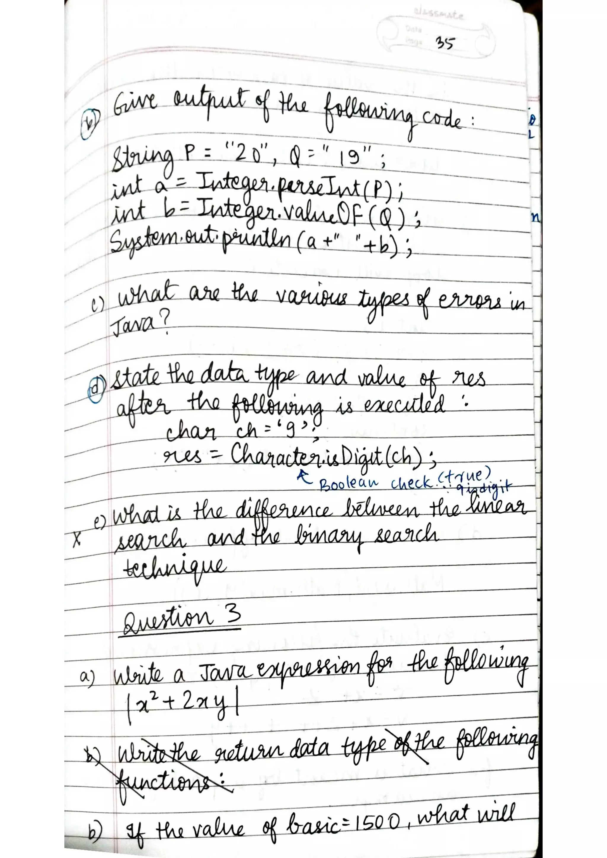 ICSE Computer Applications Class X Handwritten Notes | PDF | Technology ...