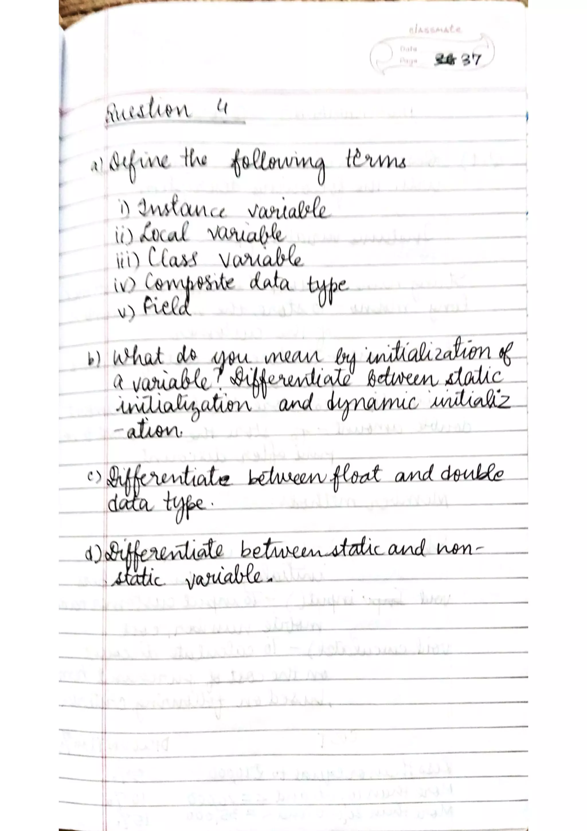 ICSE Computer Applications Class X Handwritten Notes | PDF | Technology ...