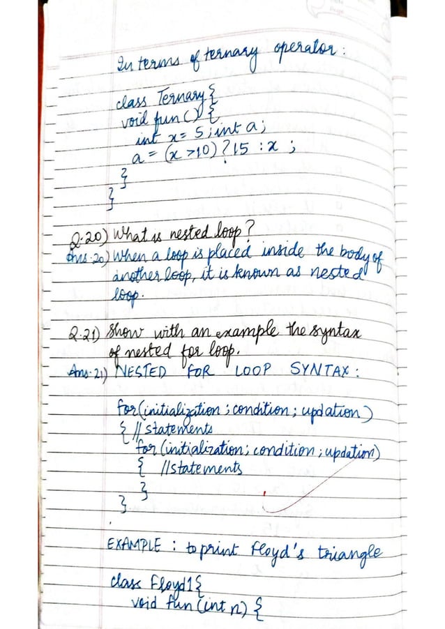 ICSE Computer Applications Class X Handwritten Notes | PDF | Technology ...