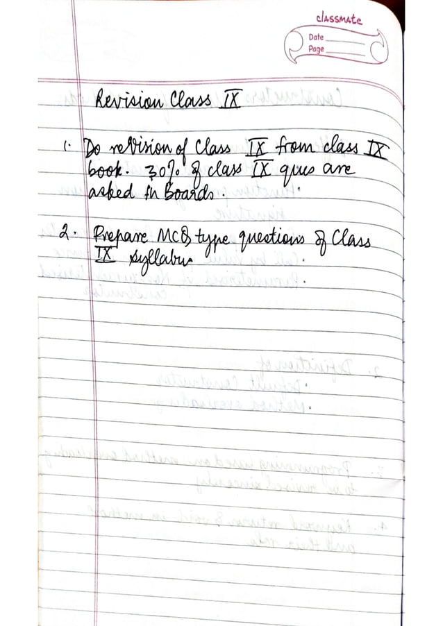ICSE Computer Applications Class X Handwritten Notes | PDF