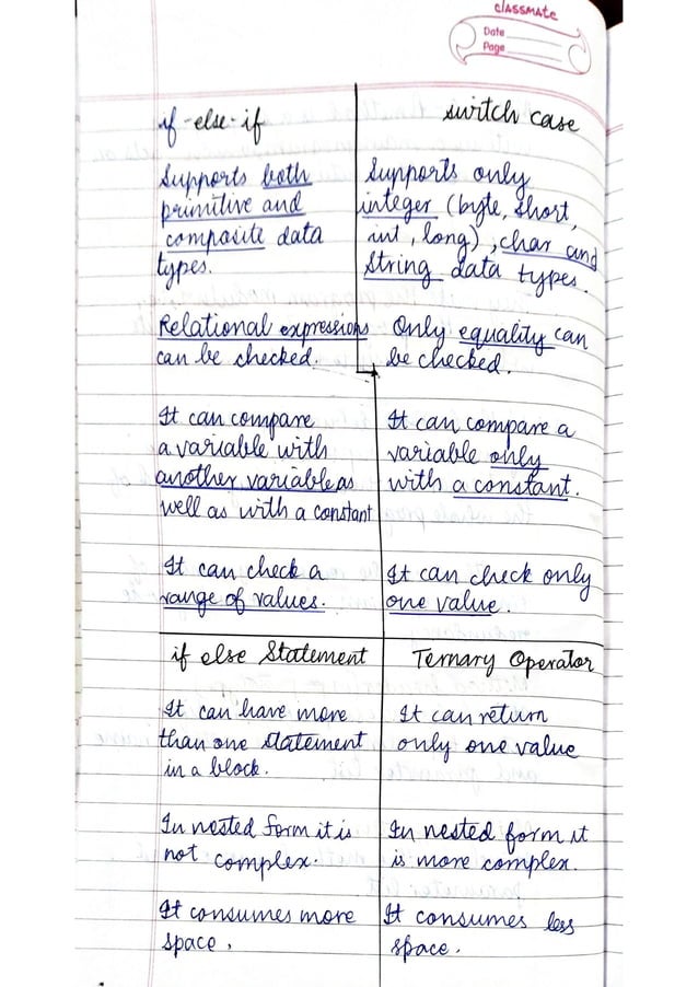 ICSE Computer Applications Class X Handwritten Notes | PDF