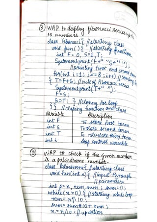 ICSE Computer Applications Class X Handwritten Notes | PDF