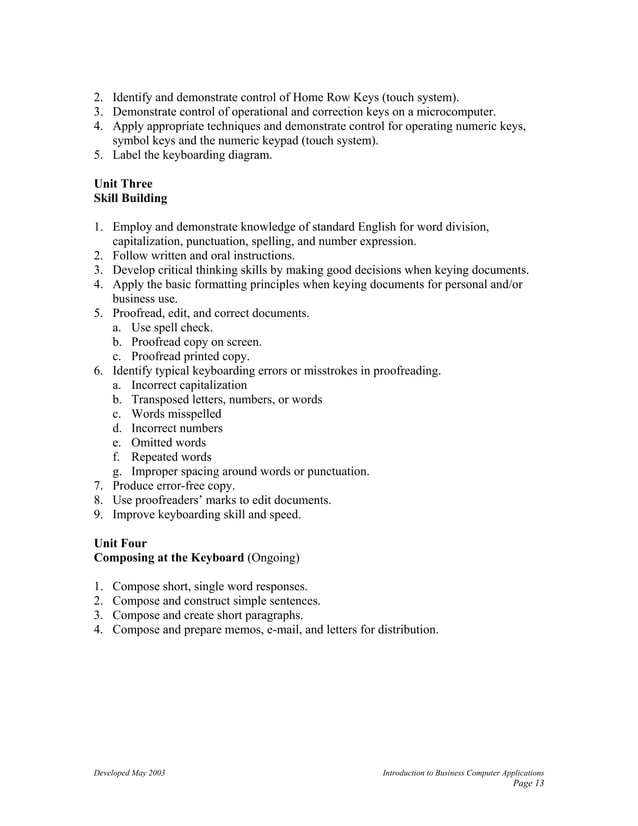 Computer application in business PDF