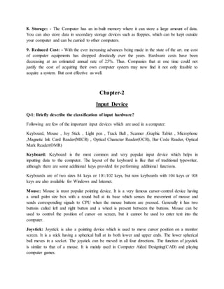 Computer application in business | DOCX