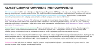 Microcomputer Business Software Computer applications in Business- Unit 1.pptx