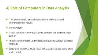 The Role of Computer Applications and Tools in Enhancing the Scientific ...