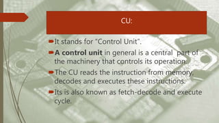 Computer architecture | PPTX