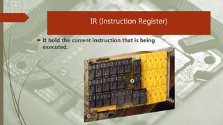 Ir Cpu Computer architecture | PPTX