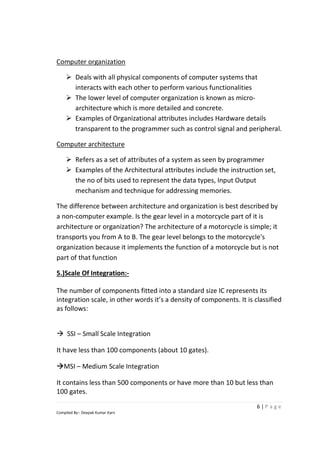 Computer architecture | PDF