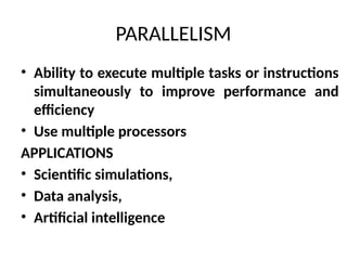 Classes of Computers- Classes of parallelism and Parallel Architectures ...