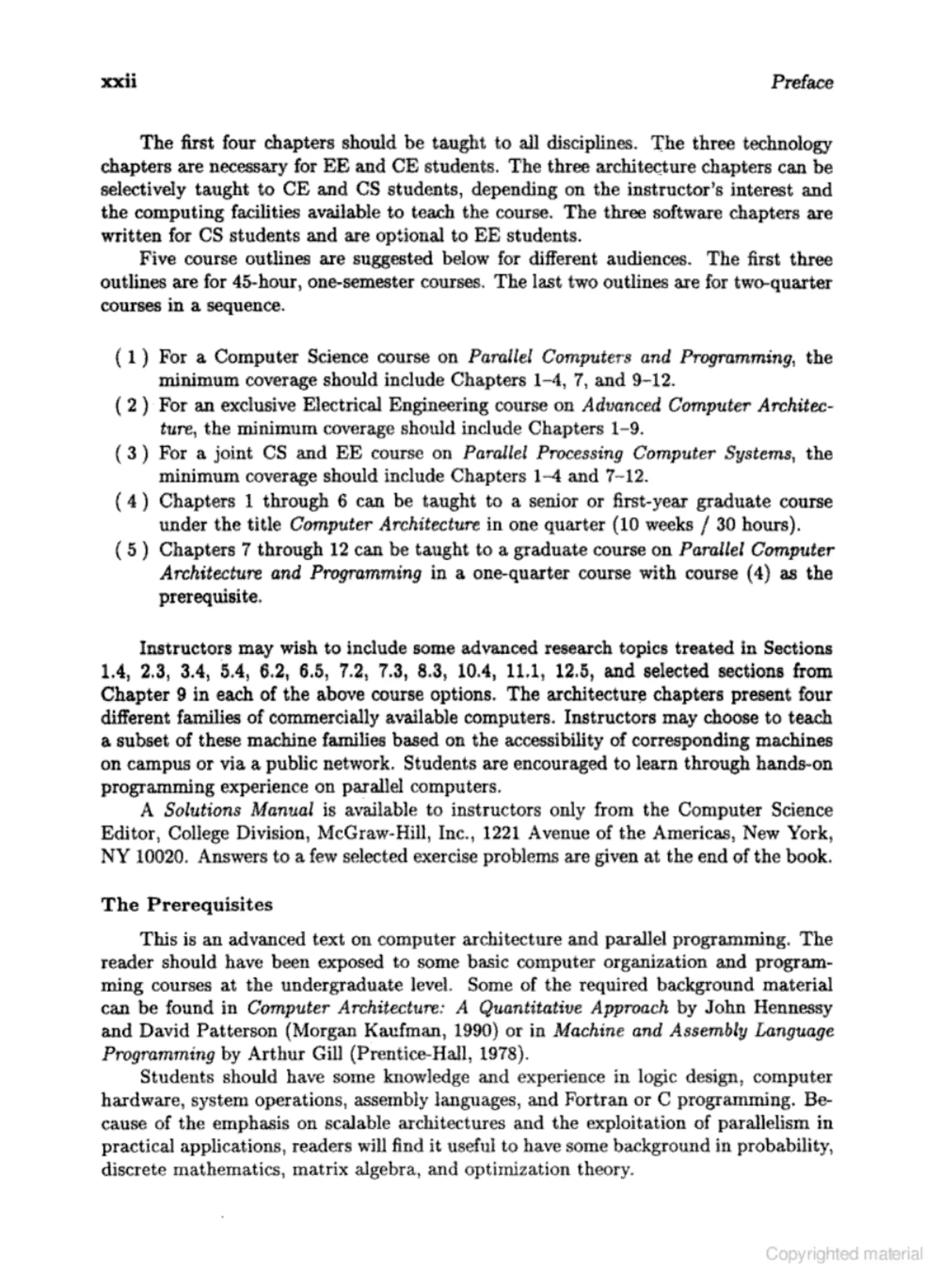 Computer architecture kai hwang