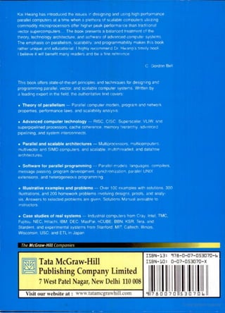 Computer architecture   kai hwang
