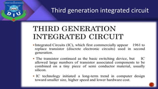 Third generation integrated circuit
 