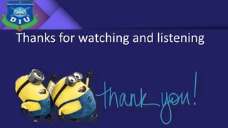 Thanks for watching and listening
 
