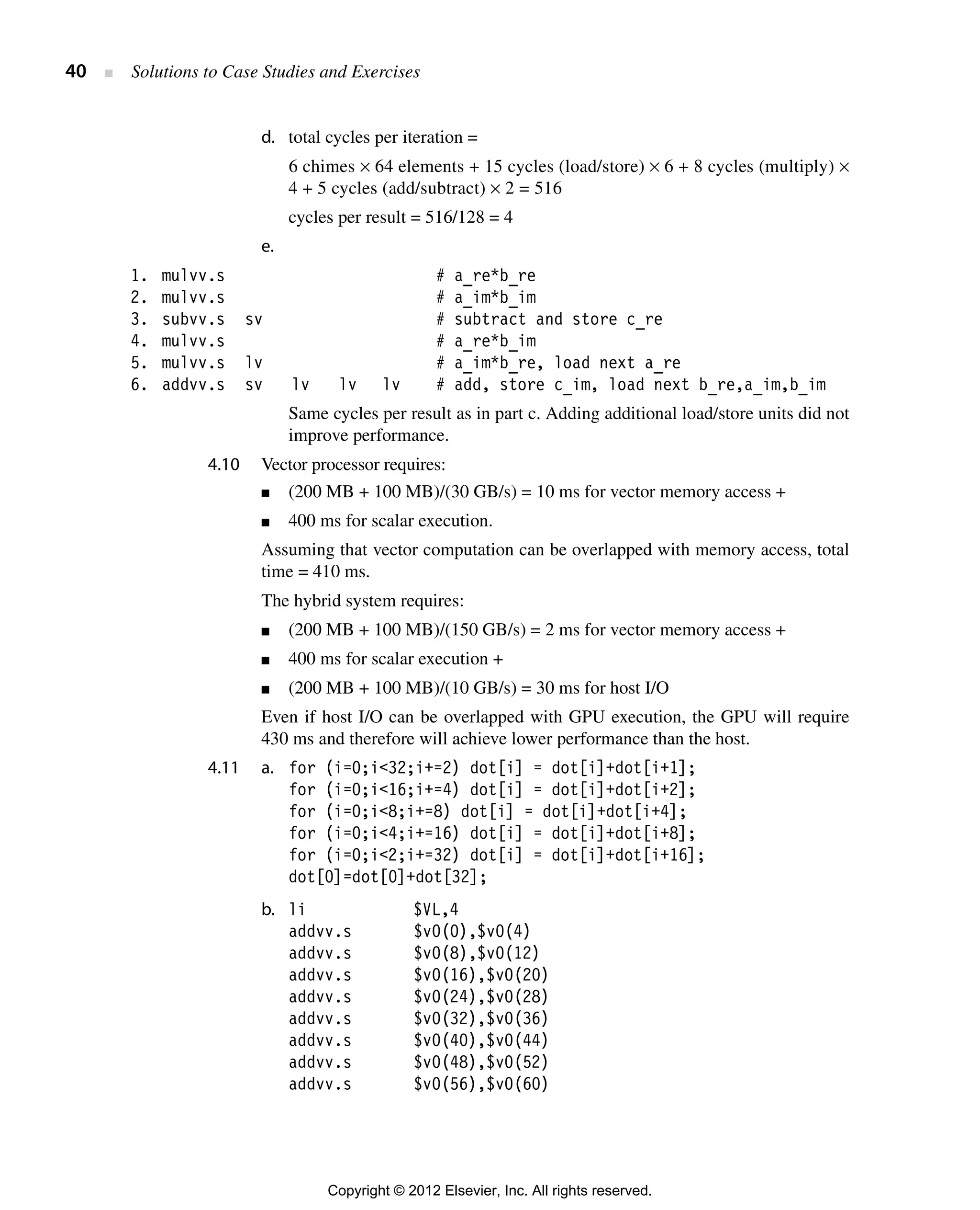 Computer architecture, a quantitative approach (solution for 5th ...
