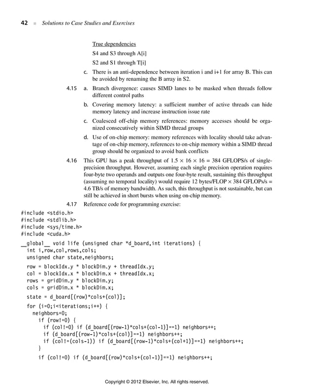 Computer architecture, a quantitative approach (solution for 5th ...