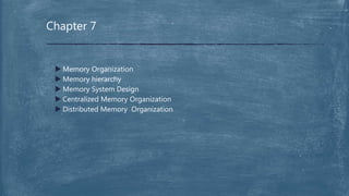 Computer architecture class presentation | PPT