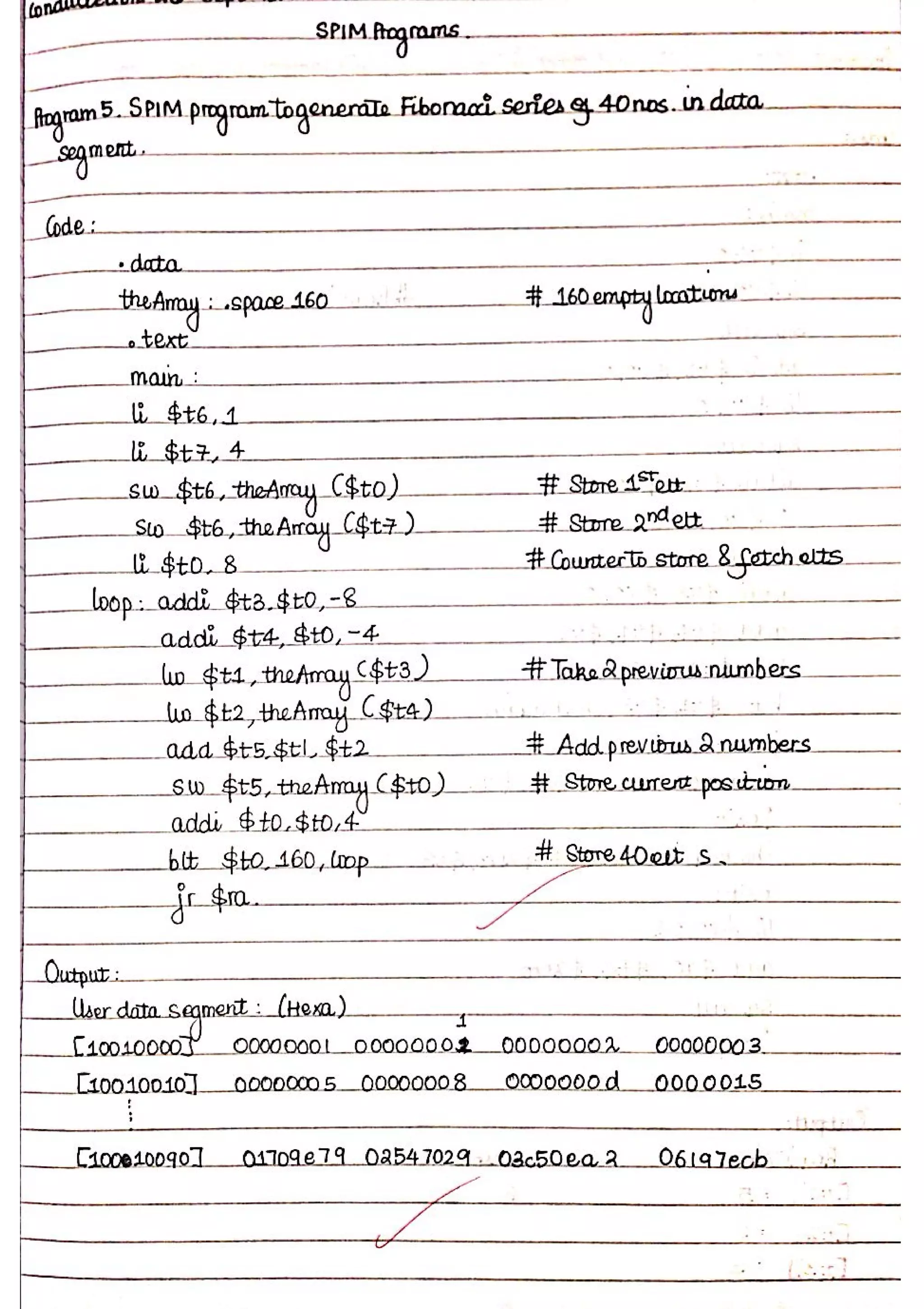 Computer Architecture Lab Notes - Ronak Sumbaly