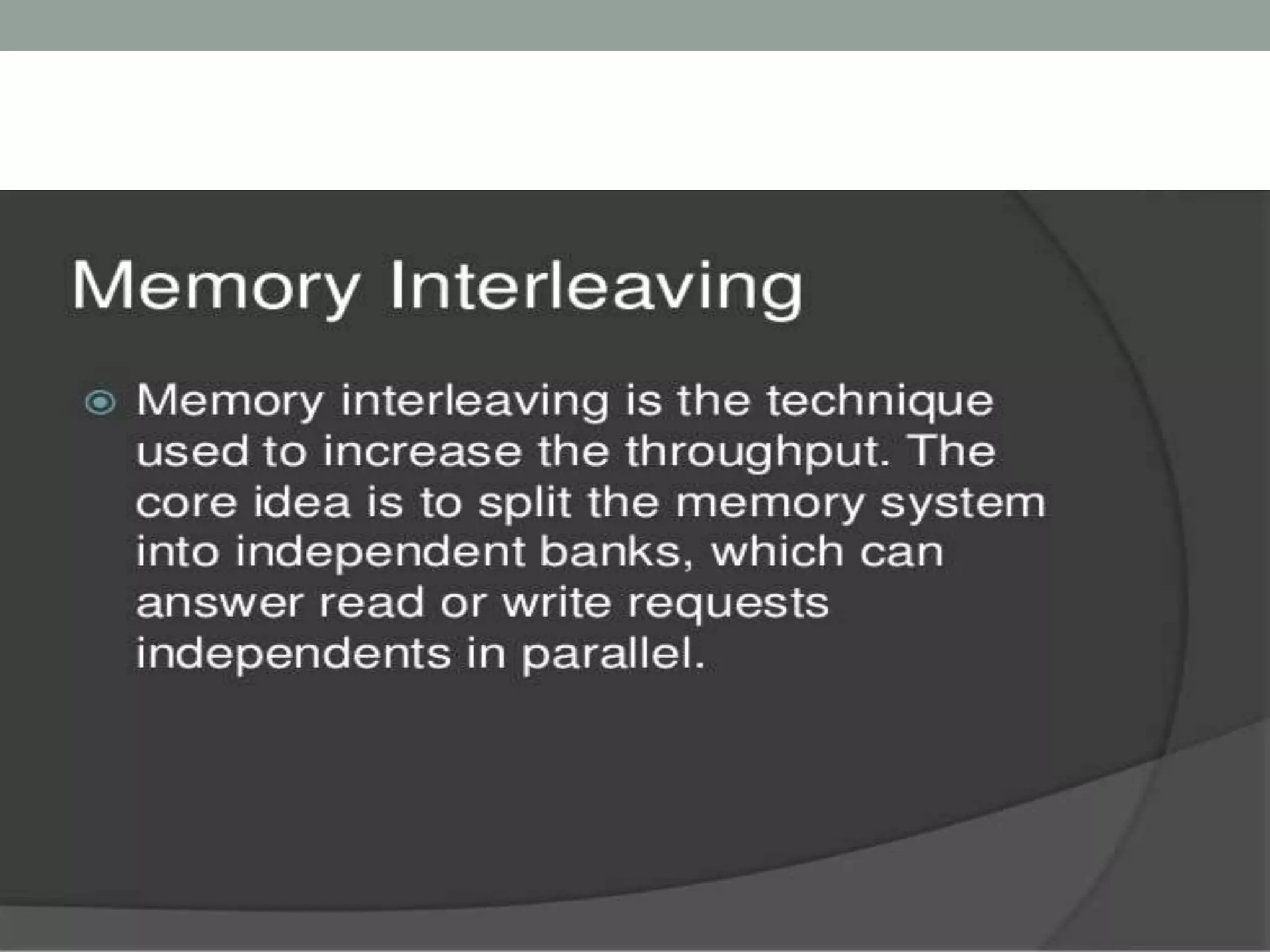 Computer architecture memory system | PPTX