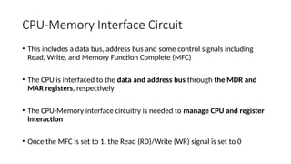 Hardwired Data Module Computer Architecture Module 2.4 - Hardwired Implementation | PPTX