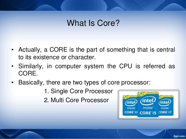 Computer Architecture Multi Core Processor Computer Architecture Multi Core Processor