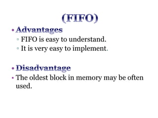 Computer architecture page replacement algorithms | PPTX | Operating ...