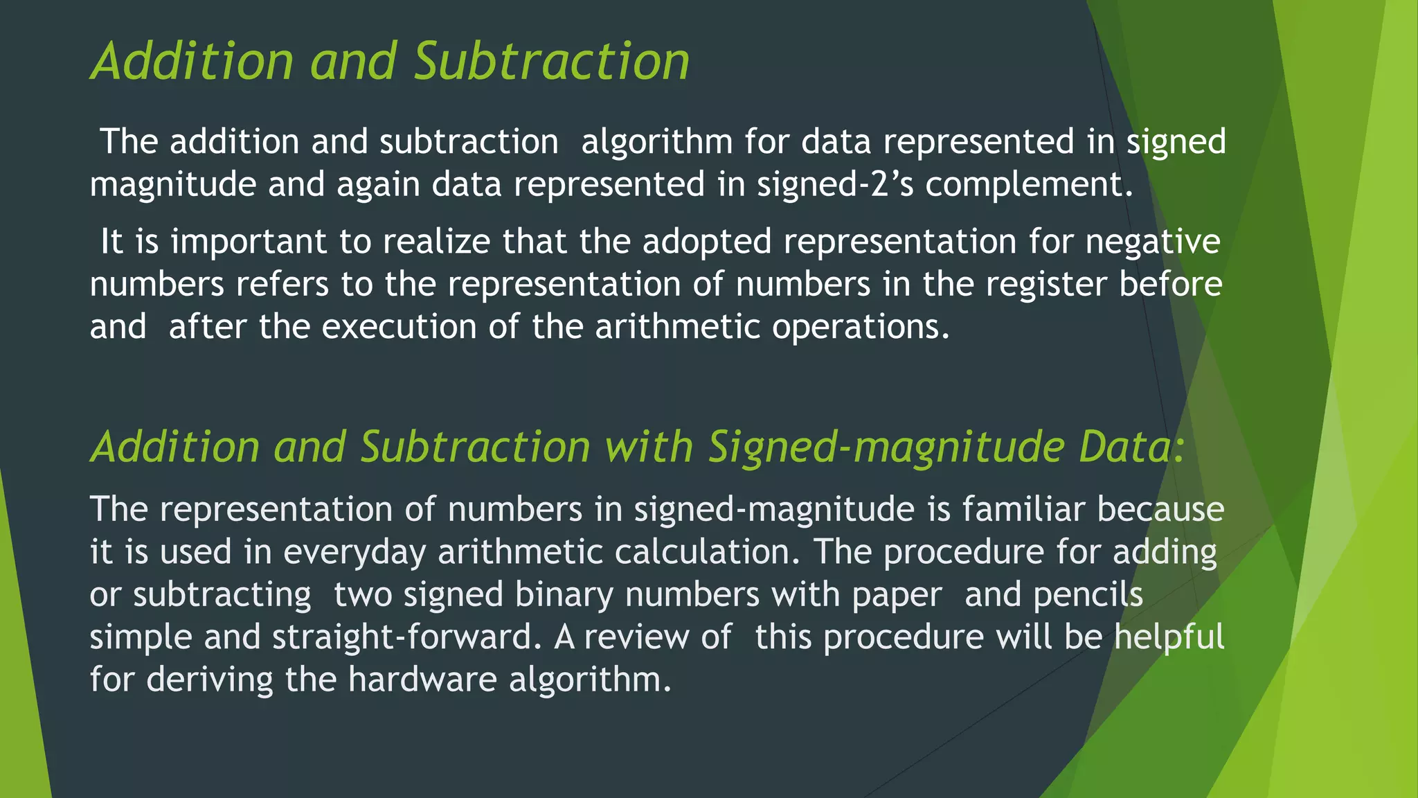 Computer arithmetic | PPTX
