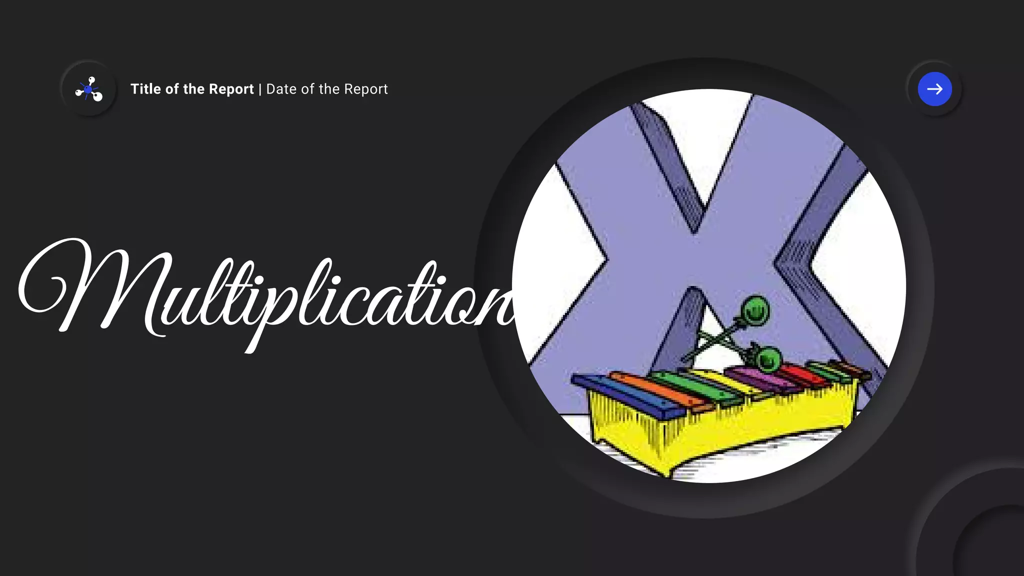 Multiplication
Title of the Report | Date of the Report
 