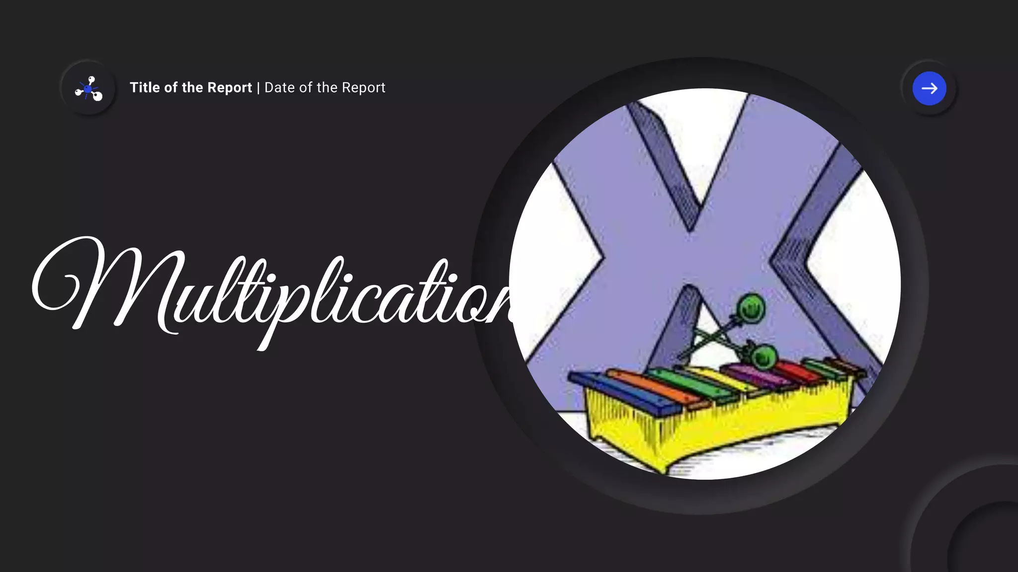 Multiplication
Title of the Report | Date of the Report
 
