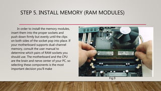 Computer assembly | PPTX | Computing | Technology & Computing