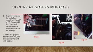 Gpu Assembly N Computer Computer assembly | PPTX