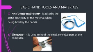Computer Assembly and Disassembly Procedures_student.pptx | Computer ...