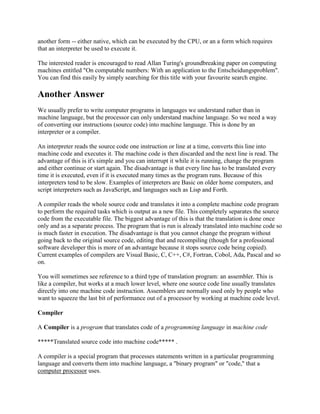 Computer assignment for grade 9 | PDF