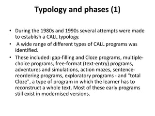 Computer Assisted Language Learning | PPTX