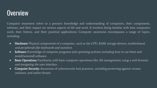 Comprehensive Computer Awareness: Number Systems, ASCII, and Unicode ...