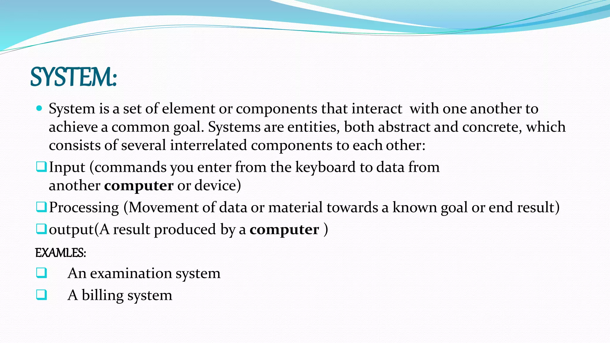 Computer based information system | PPTX | Operating Systems | Computer ...