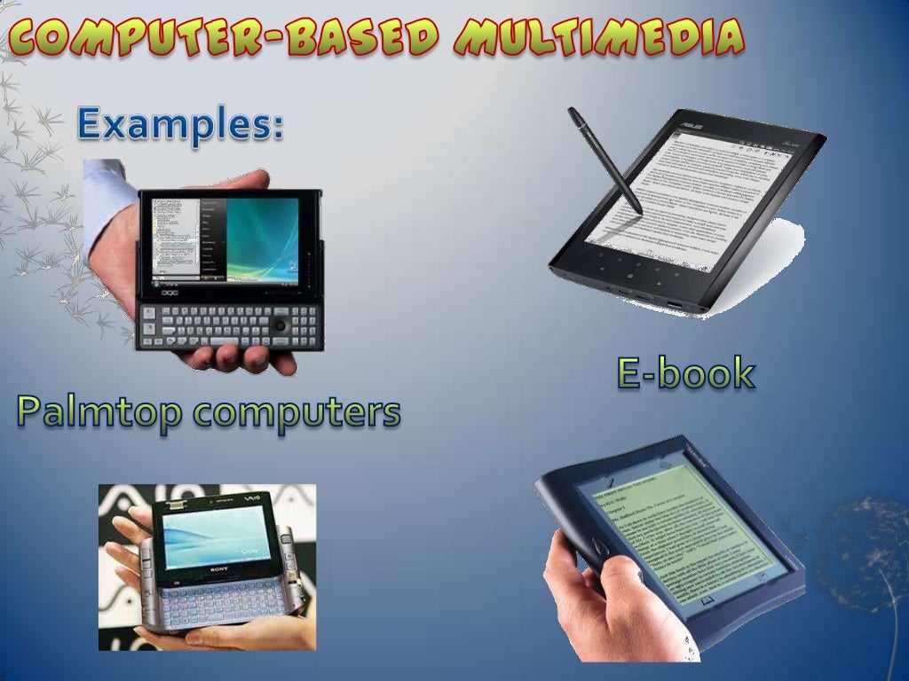 Computer based multimedia (educational technology)