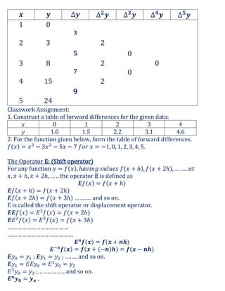 first difference in r – difference function in r –... Computer Based Numerical Techniques (1).pdf