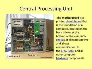 Primary Master Computer Computer Fundamentals | PPTX
