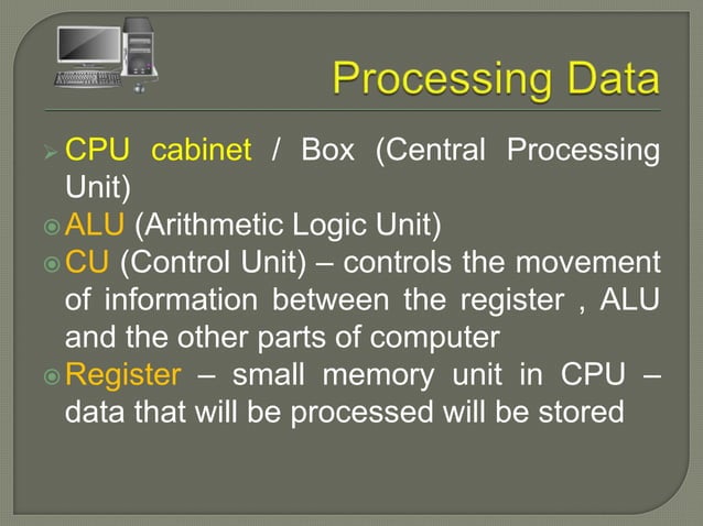 Basics of Computer | PPT