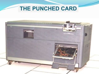 THE PUNCHED CARD
 