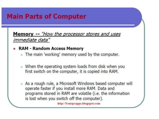Computer basic course