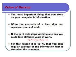 Computer basic course