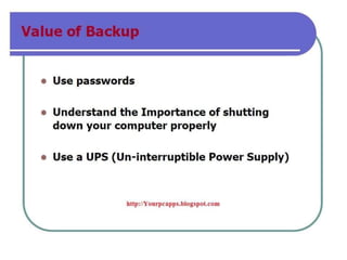 Computer basic course